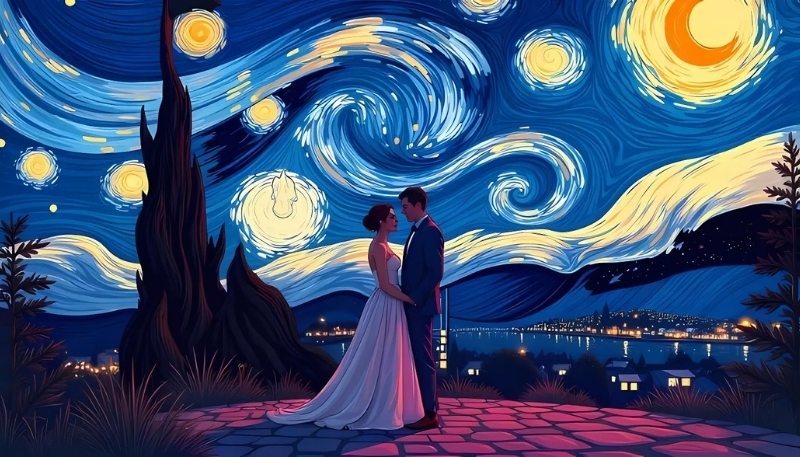 Hình nền Van Gogh cực đẹp cho laptop