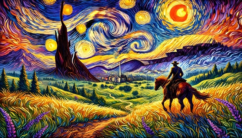 Hình nền Van Gogh full HD cực chất cho máy tính