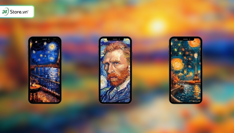 Hình nền VanGogh cho điện thoại(1)
