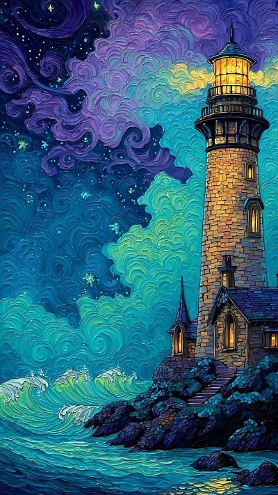 Wallpaper Van Gogh nghệ thuật đẹp cho smartphone
