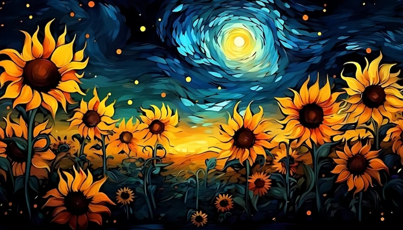 Wallpaper Van Gogh tinh tế cho máy tính