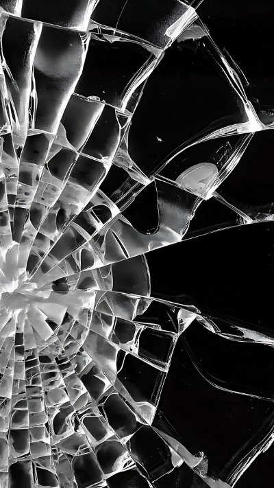 Ảnh nền điện thoại vỡ cực kỳ độc đáo 3D