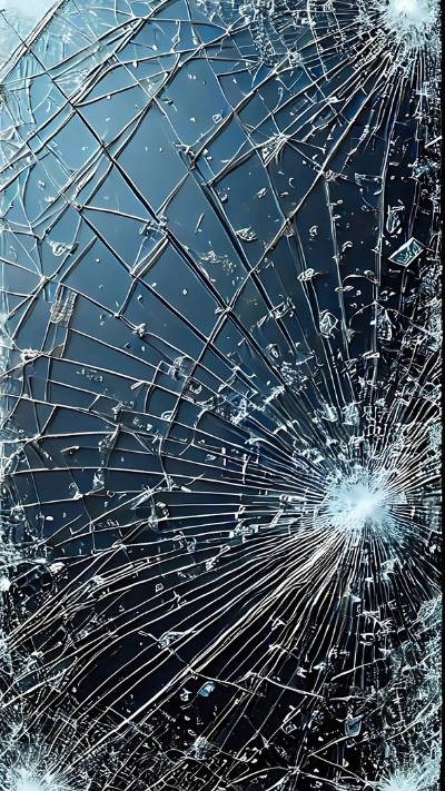 Ảnh nền điện thoại vỡ siêu ấn tượng 3D