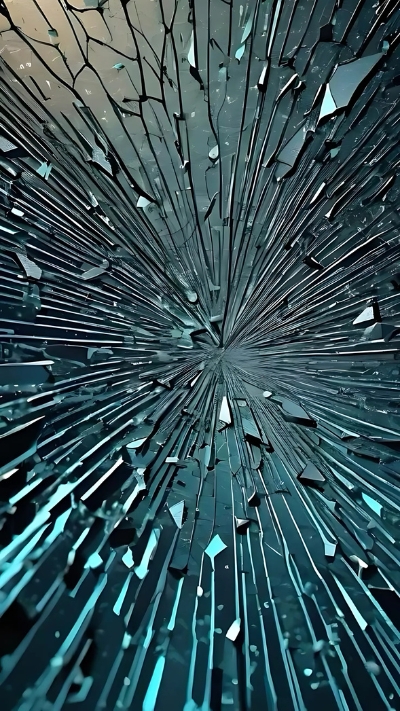 Hình nền điện thoại vỡ 3D cực kỳ nổi bật