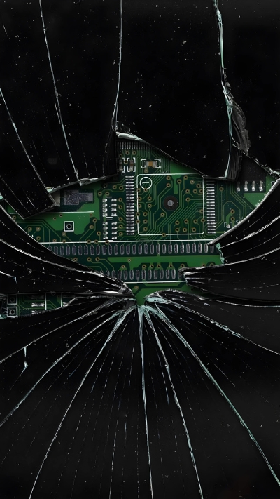 Hình nền điện thoại vỡ đẹp mắt 3D sáng tạo