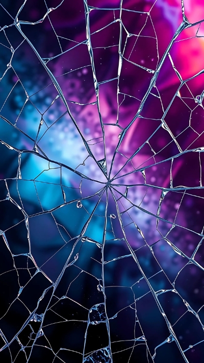 Hình nền điện thoại vỡ thiết kế đẹp 3D