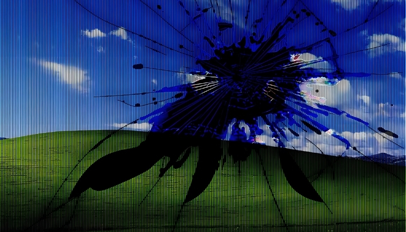 Hình nền màn hình vỡ tạo ấn tượng đầy màu sắc full HD