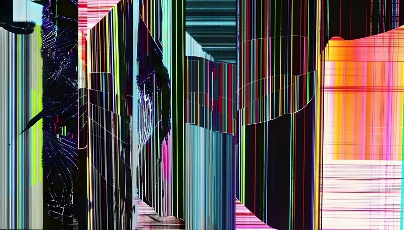 Hình nền vỡ màn hình laptop