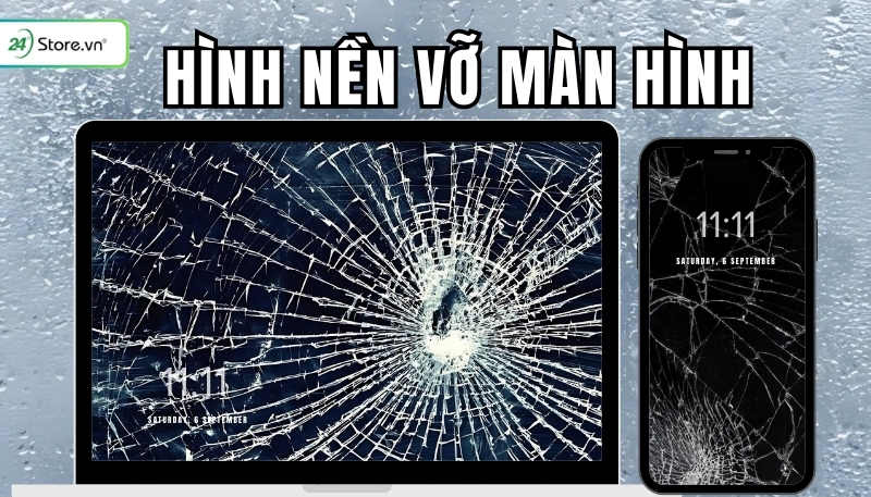 Hình nền vỡ màn hình