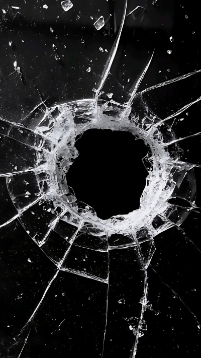 Màn hình điện thoại vỡ 3D sắc nét tuyệt đẹp