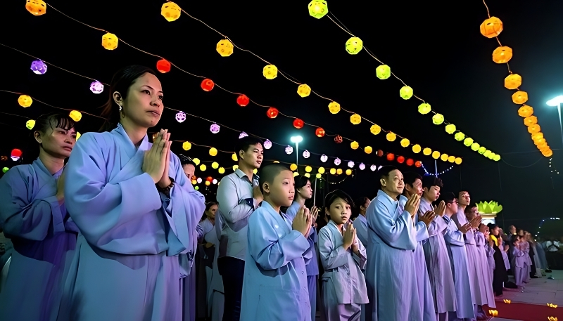 Hình nền nghi lễ mùa Vu Lan