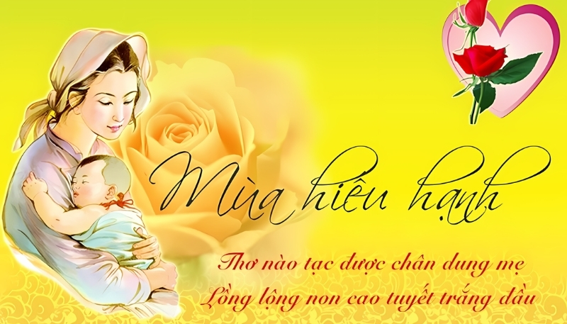 Hình nền Vu Lan báo hiếu tâm linh PC