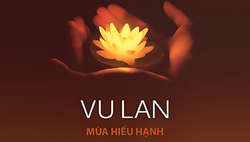 Wallpaper Vu Lan báo hiếu nghệ thuật PC