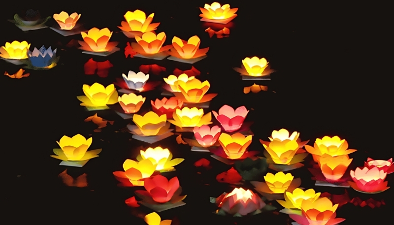 Wallpaper Vu Lan báo hiếu ý nghĩa laptop