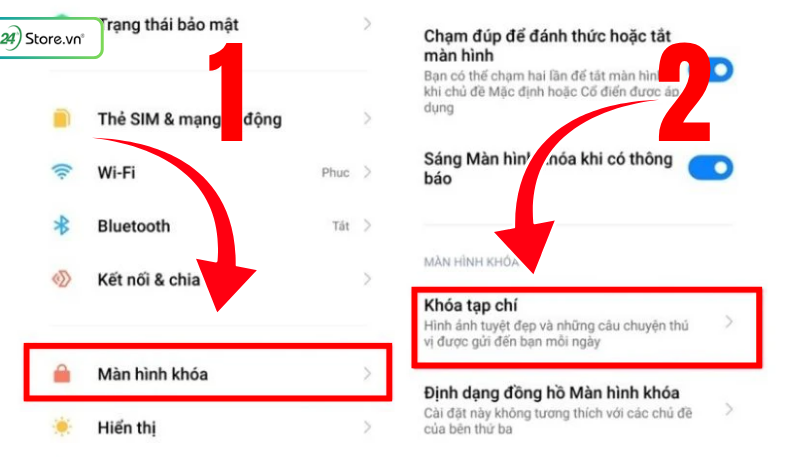 cài hình nền xiaomi