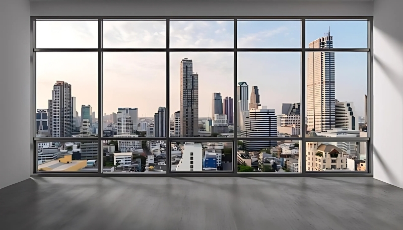 Ảnh nền zoom máy tính văn phòng đơn giản