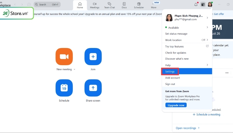 cách đổi hình nền zoom cho máy tính 2