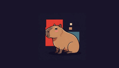 ảnh vẽ capybara 3d ăn dưa hấu