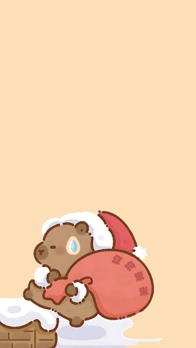 ảnh vẽ capybara chill ở bể bơi