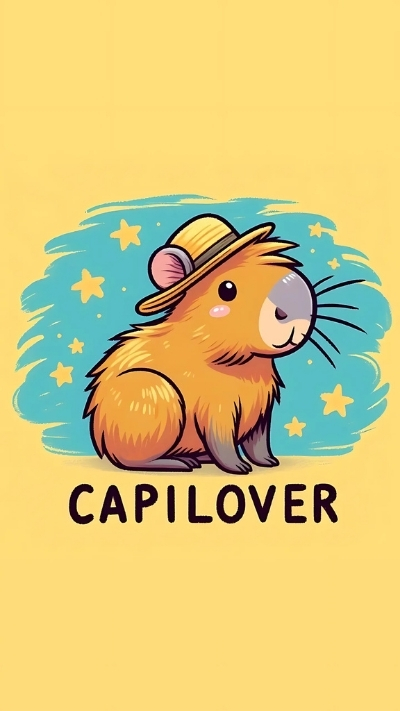 ảnh vẽ capybara meme biểu cảm