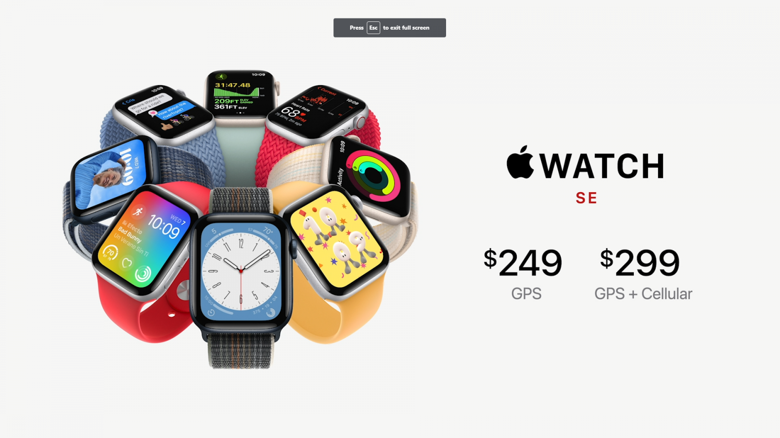 giá apple watch SE