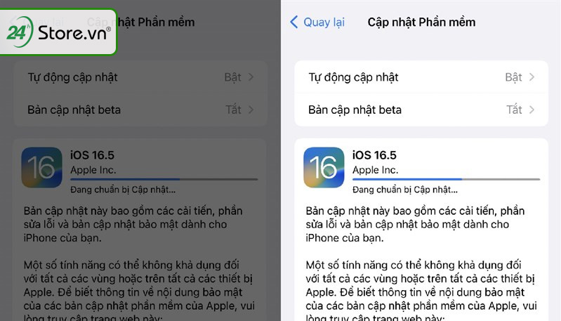 cập nhật iOS 16.5 chính thức