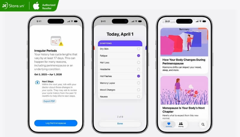 Nâng cấp ứng dụng sức khoẻ trên iOS 27