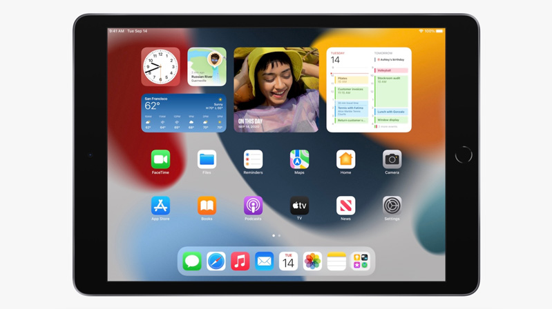 iPad Gen 9 gọi video
