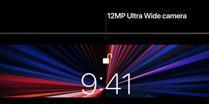 camera ipad pro 2021