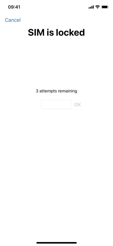 iPhone hình 10 Kích hoạt tính năng ghim SIM trên iPhone để ngăn kẻ trộm