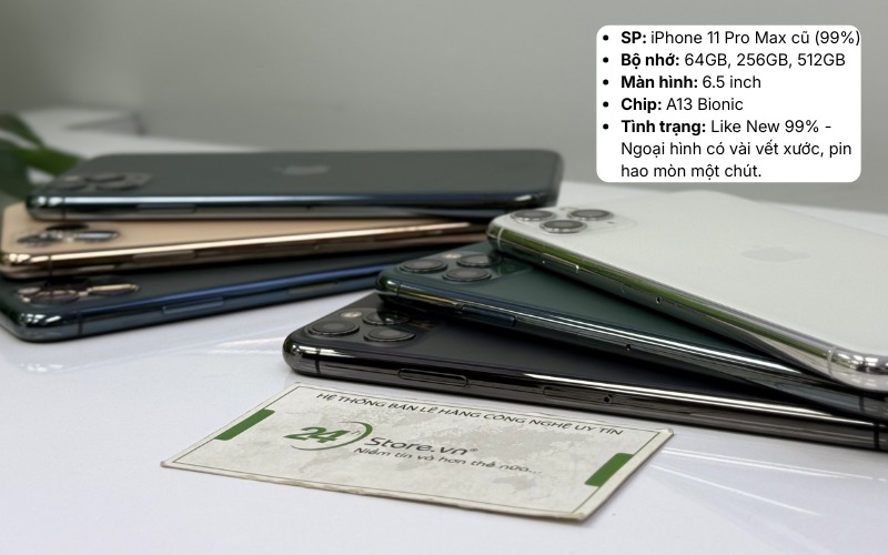 iphone 11 pro max cũ like new 99