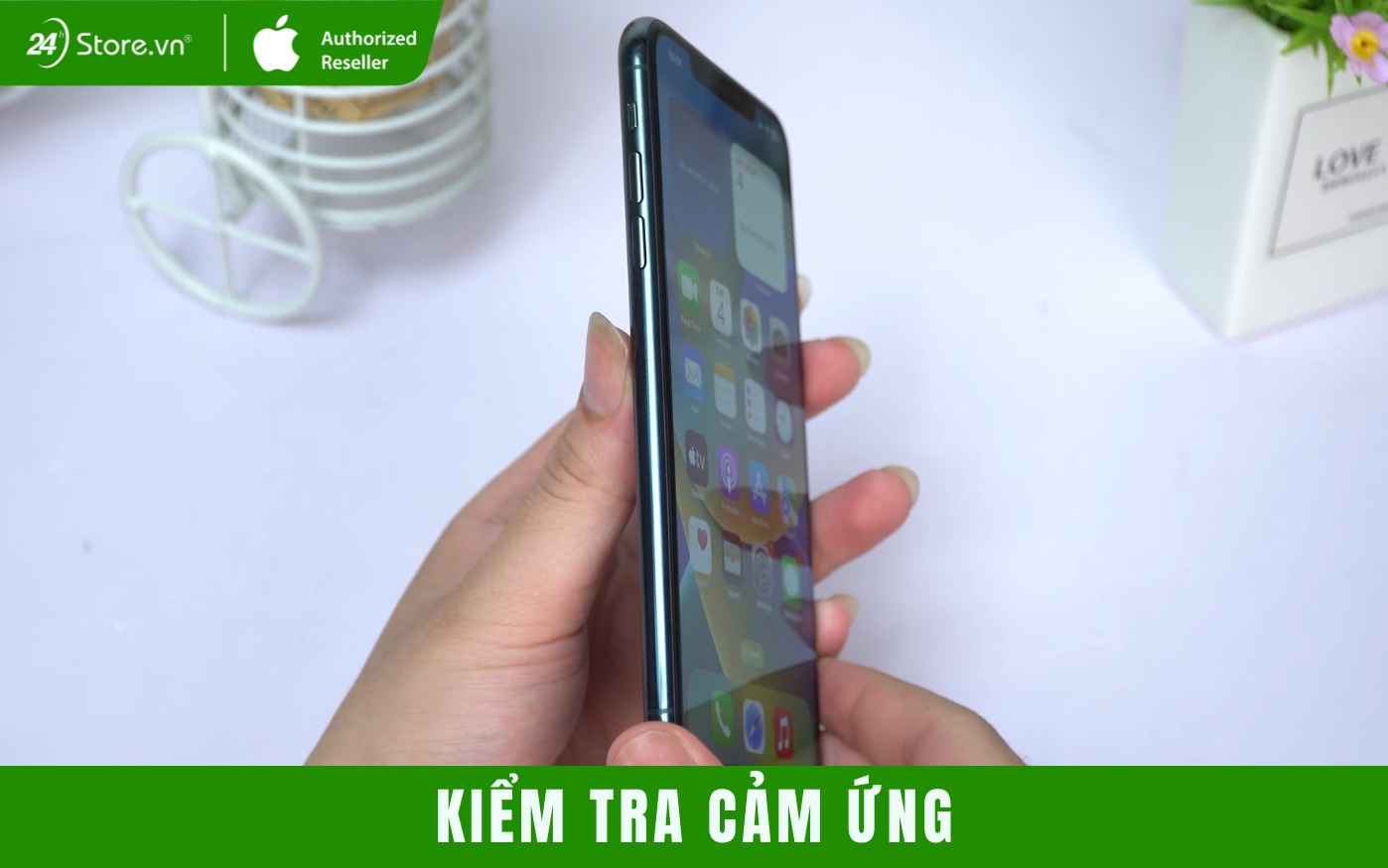 kiểm tra cảm ứng iphone 11 pro max cũ 64gb