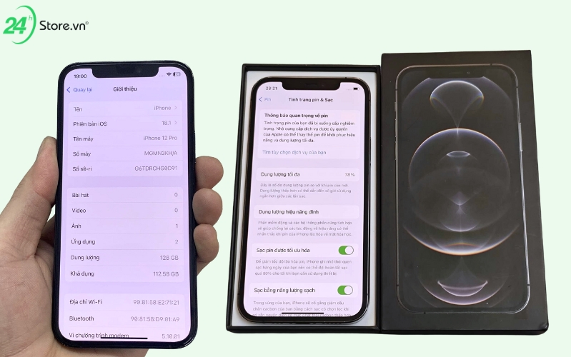 cách kiểm tra iphone 12 pro 512gb cũ trước khi mua