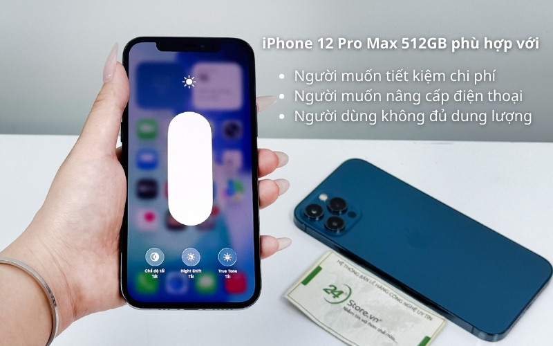 ipone 12 pro max 512gb cũ giá rẻ