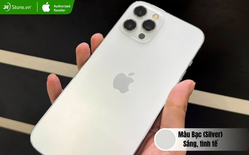 iphone 12 pro max màu bạc