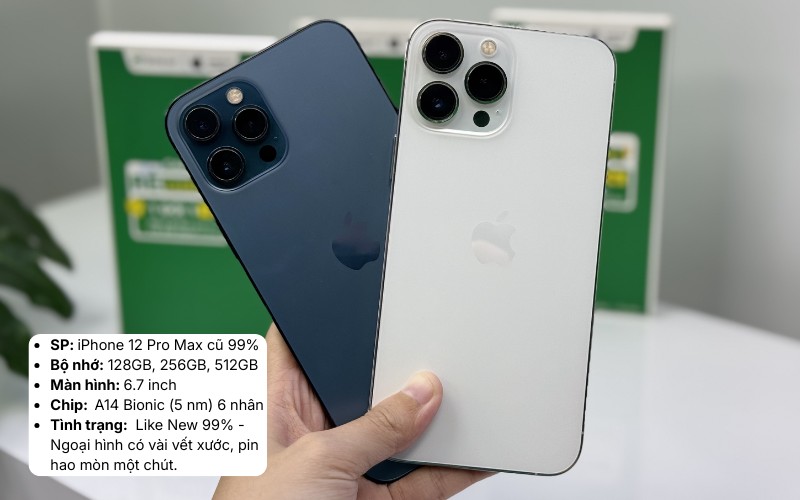 iphone 12 pro max cũ like new 99%