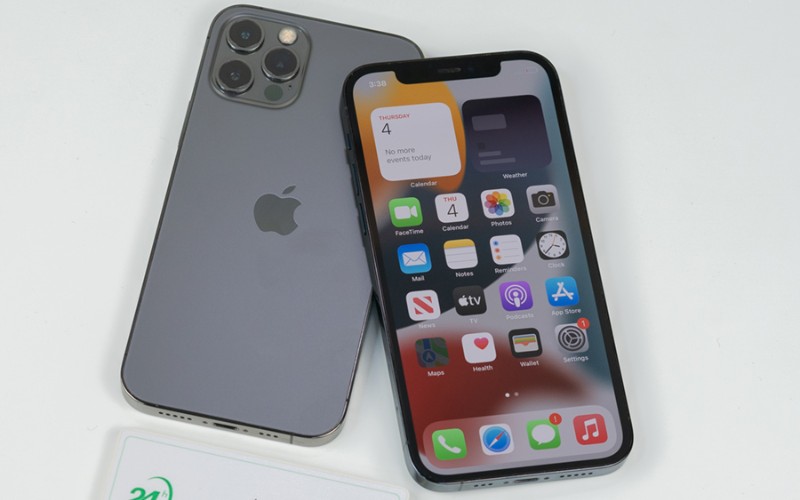 iphone 12 pro max cũ 128gb màu than chì