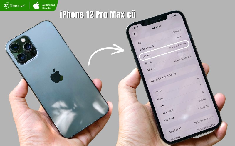 iphone 12 pro max cũ