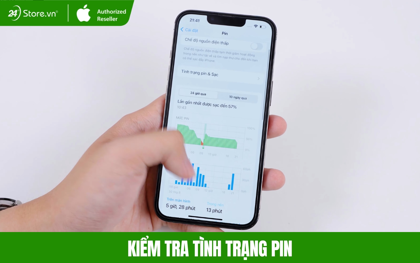 mua iphone 13 pro cũ tại 24hstore
