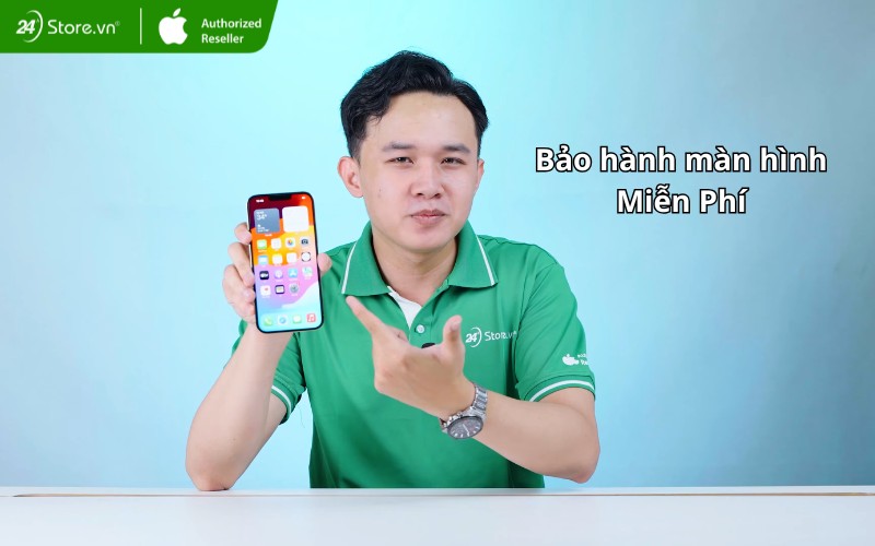 24hstore bảo hành màn hình iphone 13 pro max cũ miễn phí