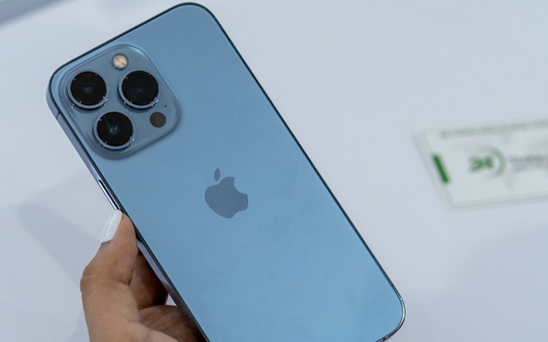 iphone 13 pro max cũ màu xanh dương