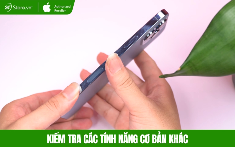 kiểm tra iphone 13 pro max cũ