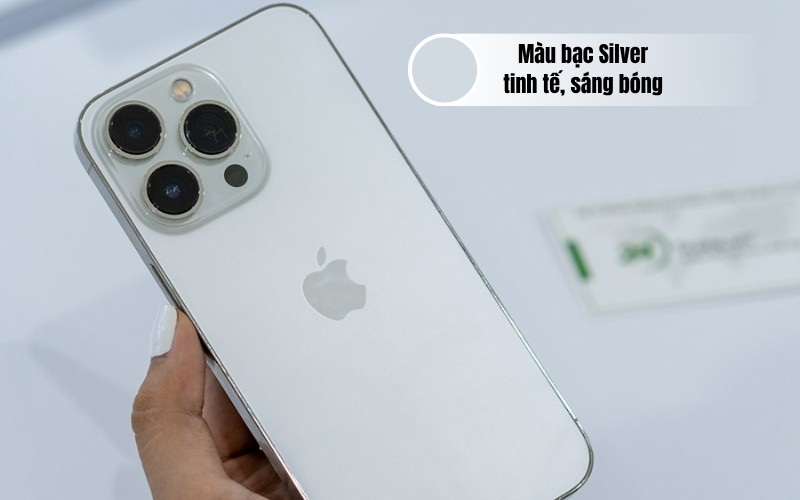 iphone 13 pro max màu bạc