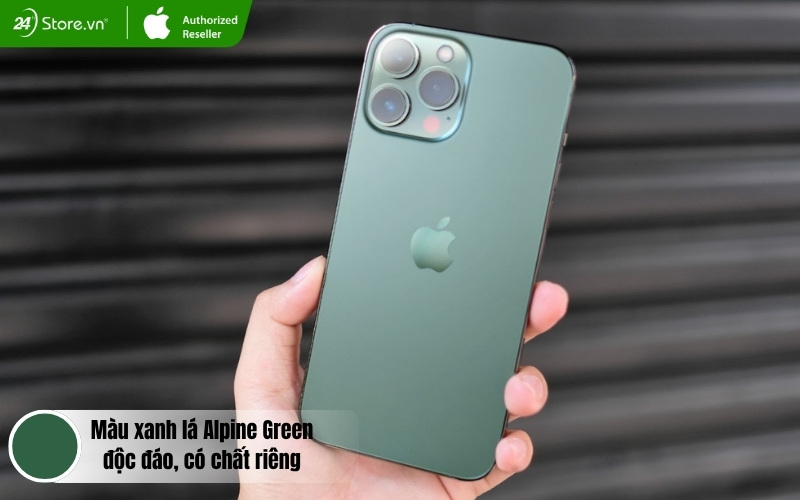 iphone 13 pro max màu xanh lá