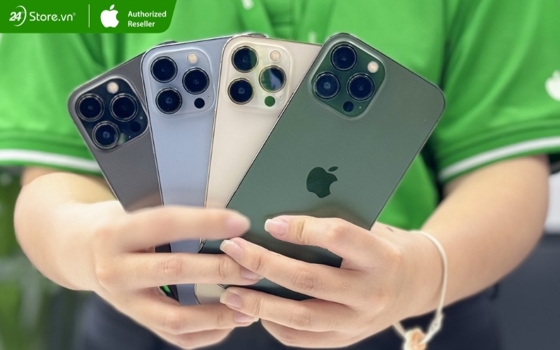 iphone 13 pro max có mấy màu