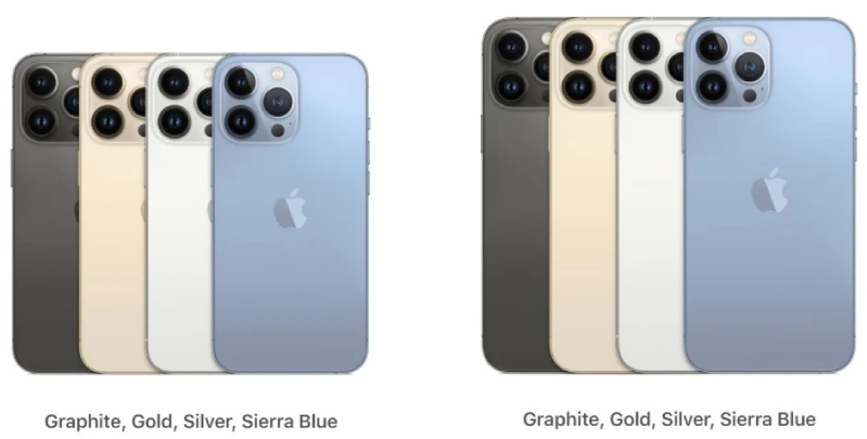 iPhone 13 Pro Max và iPhone 13 Pro hình 4 iPhone 13 Pro Max và iPhone 13 Pro có màu sắc mới