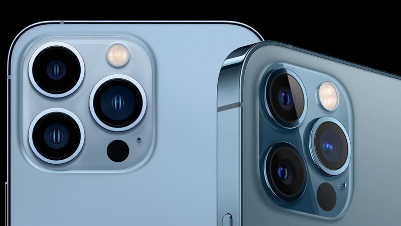 iPhone 13 Pro Max và iPhone 13 Pro hình 5 Về máy ảnh của iPhone 13 Pro Max và iPhone 13 Pro đã được nâng cấp lên rất nhiều