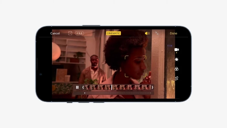 iPhone 13 Pro Max và iPhone 13 Pro hình 6 iPhone 13 Pro Max và iPhone 13 Pro có chế độ điện ảnh cho camera