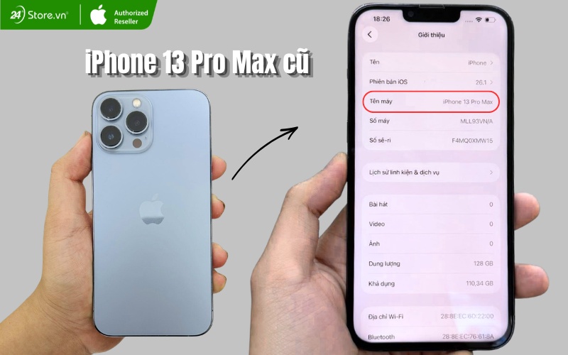 iphone 13 pro max cũ