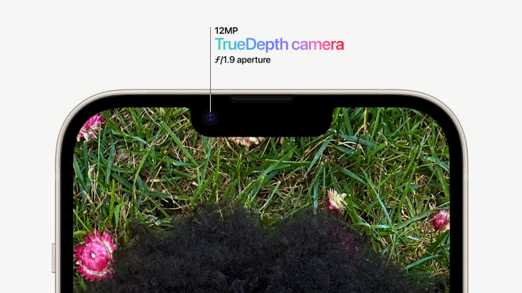 Camera TrueDepth hỗ trợ xác thực gương mặt an toàn